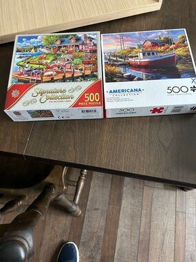 500-Piece Jigsaw Puzzle - Red Boat